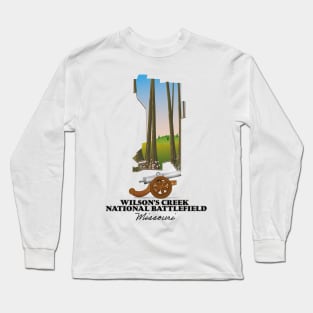 wilson's creek national battlefield map. Long Sleeve T-Shirt